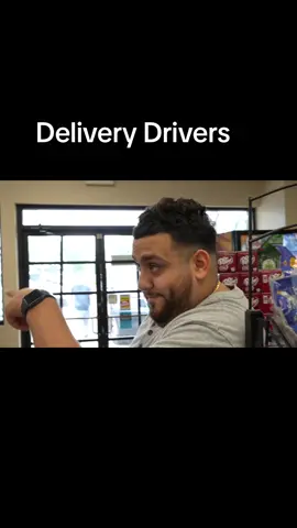 Delivery drivers #funny #comedy #viral #work #gasstation 