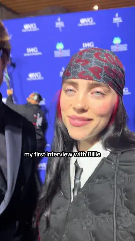 the most perfect angel baby ever @BILLIE EILISH 🩵 full interview on @IndieWire #billieeilish #billie #finneas #finneasoconnell #whatwasimadefor #barbie #BarbieMovie #redcarpet #interview #indiewire 