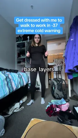 there’s no such thing as bad weather  #extremecold 