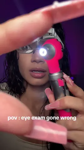 juicy 😳 #asmr #asmrpov #asmreyeexam #asmrroleplay #pov #roleplay #asmrdoctor 