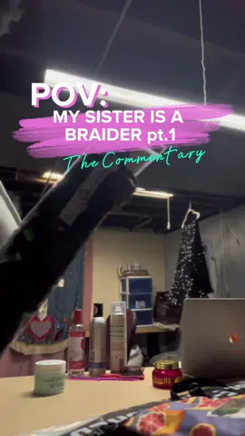 This is one if my favorite persons 😂Everytime my sister does my hair this is EXACTLY how it goes IF we dont argue first 😂😂 #fyp #foryou #sisters #sisterdoesmyhair  #CapCut 
