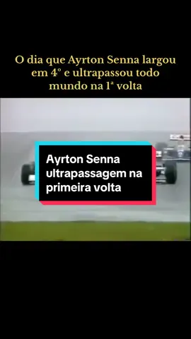 Quando Ayrton Senna ultrapassou todo mundo na primeira volta #ayrtonsenna #fornula1 #galvaobueno 