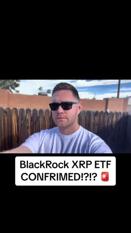 Did Larry Fink just confirm a BlackRock XRP ETF? #fyp #crypto #xrp #bitcoin #america #investing #stocks 
