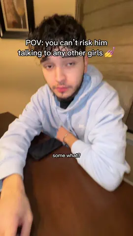 Nobody gets to talk to my pookiebear 🥰 #couple #couplegoals #funny #fyp #gaelandale #justsayyoudontloveme 