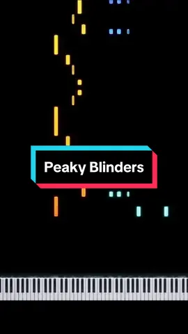 Peaky Blinders - Theme principal #pianotutoral #music #pianotok #piano #peakyblinders 