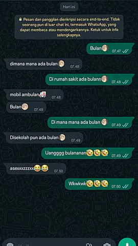 bulan di mana mana ada bulan🌖#trendwa #barengbestie #viralsaatini #fypシ゚viral #kontengabut #kontenchatwa #fyp 