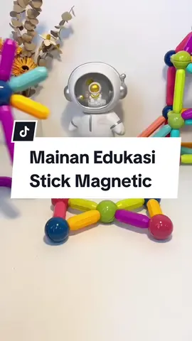 Mainan edukasi puzzle stick magnetic #BelanjaDiTikTokLagi #mainanviral #mainanunik #mainananak #mainanstickmagnetic #mainanstikmagnet #puzzlestickmagnetik 