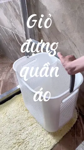 Giỏ đựng áo quần dơ nhà tắm tiện lợi gọn gàng #giodungquanao #giodungquanaoban #giodungquanaodo #giodungquanaonhatam #giadungtienich #giadungthongminh #giadungtienloi 