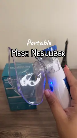 Palitan niyo na yung malalaking nebulizer ninyo nitong portable mesh nebulizer! Super travel friendly and perfect kahit brownout! Rechargeable na and pwede rin direct outlet. Super tahimik pa! For adult and kids narin ito ☺️ Check out na sa yellow basket! #meshnebulizer #nebulizer #portablemeshnebulizer #fyp 