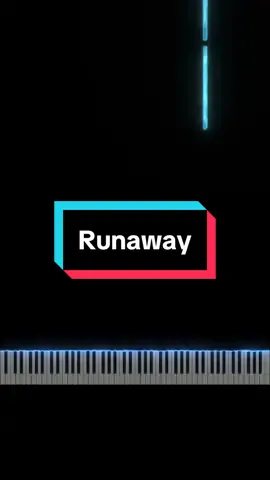 Runaway #piano #fyp #viralvideo #runaway 