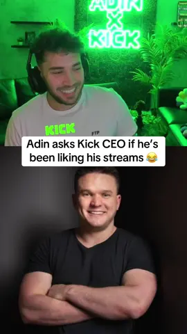 Adin asks Kick CEO Eddie if he’s been enjoying his streams #adinross #adinrossclips #fyp #viral 