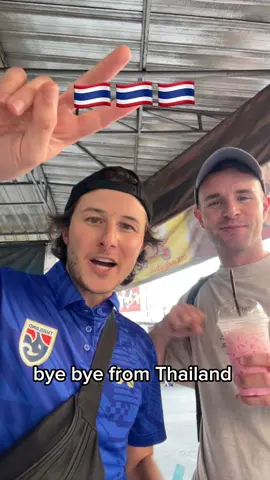 $0.70 pink drink in Thailand 🇹🇭 #thailand #bangkok #streetfood #thaifood #travel #nativety #hughabroad #thaitea 