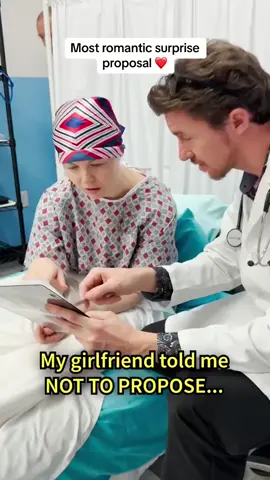 Most romantic surprise proposal ❤️