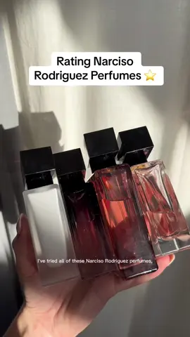 Is it just me or are these just not that long-lasting? I love the scents though ✨ #perfumetok #perfumereview #narcisorodriguez #narcisorodriguezparfums #narcisorodriguezpuremusc #everydayperfume #fragrancetiktok #fragrancetok #fragrancereview #puremusc #cleanperfume #cleanperfumes 