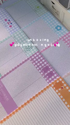 Hạt dẻ quá hốt lẹ mấy bà ơiii🥰 #unbox #unboxing #takenote #sotakenotes #giaynote #vanphongpham #dodunghoctap #giayhoctuvung #giayghichu #giayghichudethuong #foryou #fyp #viral #trending  
