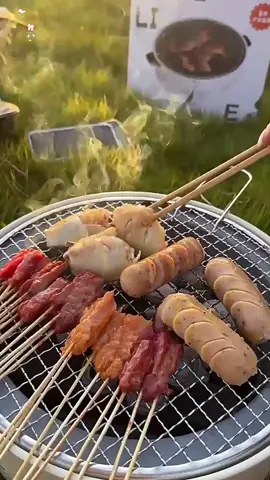 Bếp nướng than hoa không khói, lò nướng thịt cao cấp chất liệu thép chịu nhiệt có chân , chắc chắn, an toàn! #bepnuongthanhoa #giadungthongminh #dogiadung #giadungtienich #giadungtrungquoc #thegioigiadung #xuhuong 