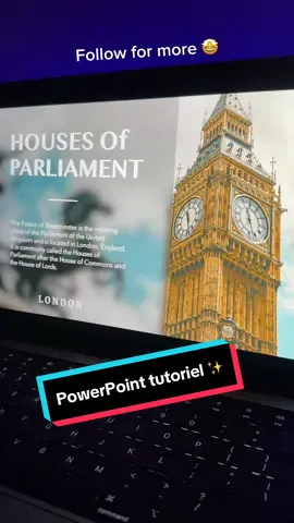 Try this trick if the texts in your presentation are hard to read 🤩 Follow for more✅ Templates link in bio🔗 #ppt #powerpoint #presentation