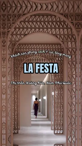 Chiếc khách sạn mới tinh phong cách Ý không thể chê vào đâu được, view ngắm trọn Cầu Hôn - La Festa. #Love #minhtravel #travel #checkinvietnam #LearnOnTikTok #review #hanoi #foryou #fyp #trending #vietnam #phuquoc #vietnam #resort 