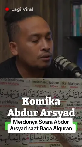 Wahh… merdua juga suara Abdur Arsyad ya Memang sejak kecil sudah dekst dengan mengaji Alquran #CapCut #abdurarsyad #ngaji #tiktokshopindonesia #viral 