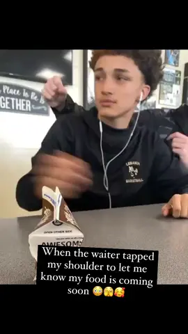 O-Oh! Waiter-Kun I cant wait 🫣😛#funny #fyp #trending #lowqualitymemes #lowqualityvideo #memes #food #cringe 