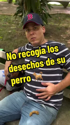 Se enojó con el vecino por no recoger los desechos de su perro  😮 ##drama##reflexiones##vecinos