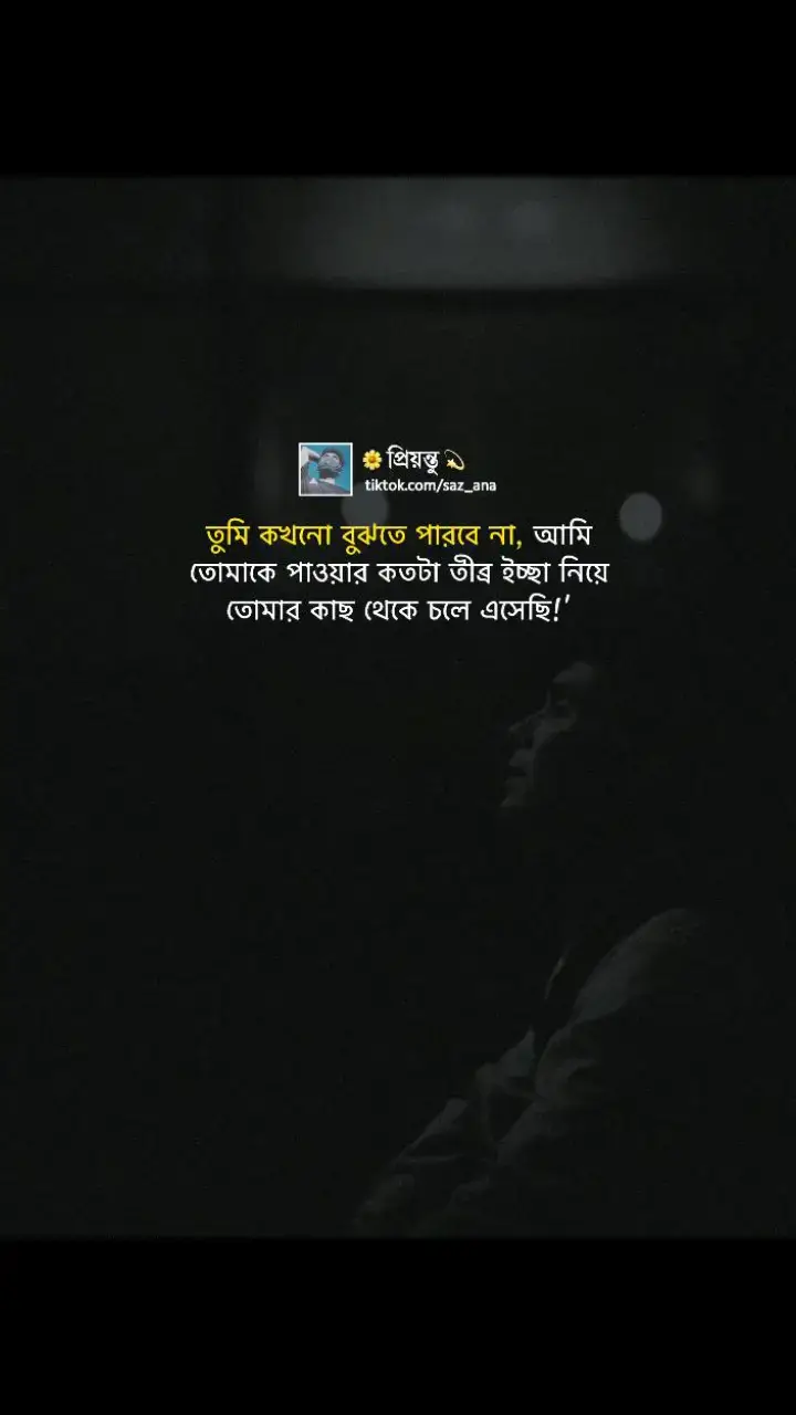 - কখনো জানবেও না!'😊🥀 #trending #unfreezmyaccout #foryourpage #saz_ana #foryou #newviralvideo #lyrics_status 