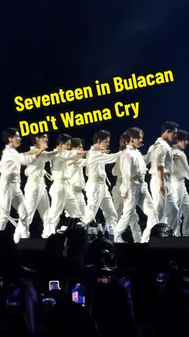 Seventeen performing Don't Wanna Cry in Bulacan 2024 Day 1 #hallyutalkph #seventeen #seventeencarat #svt_tour_follow #follow_to_bulacan #dontwannacryseventeen 