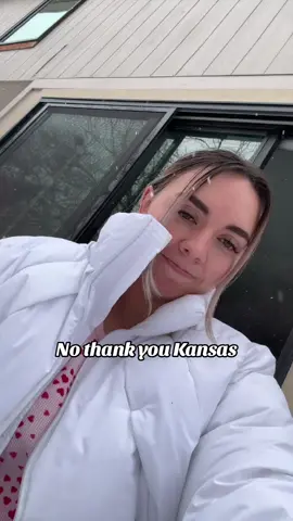 Bye this is horrible🤮 whats everyones weather like? #snow #weather #cold 