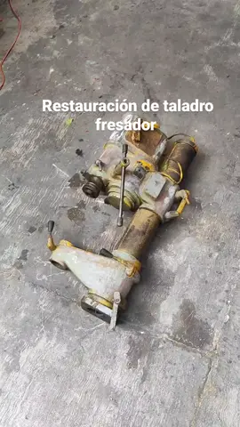 Restauración de taladro fresador #torno #torneando #maquinado #mecanizado #maquinasyherramientas #procesos 
