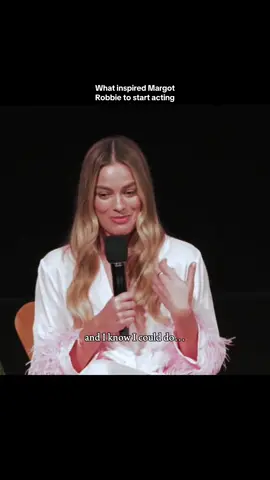 I wonder what show it was #margotrobbie #barbie #movie #BarbieMovie #gretagerwig #acting #filmmaking #film #filmtok #americaferrera #actor #actress 
