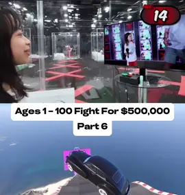 Ages 1-100 Fight For $500,000 Part 6!! #mrbeast #fyp #clips #enjoy #gtasplitscreen #money 