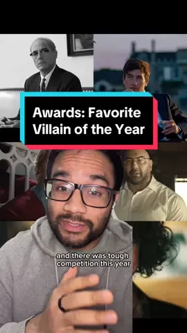 Replying to @Zion Riojas What movie and TV villains would you have added? #oscars #academyawards #filmtok #oppenheimer #saltburn #coriolanussnow #emmys #oscarspredictions 