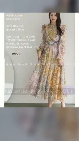 NAOMI MAXI DRESS IMPORT #dres #dress #dressing #dressmurah #dresskondangan #dressage #dressup #natal #fashion #style #trend #outfit #beauty #trend #viral #TikTokShop #TikTokFashion #Style #Coquette #OnlineShopping #rekomendasi #promo #sale 