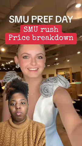 She’s gotten her hair done every day this week talk about dedicated.  can’t wait to find out which house she gets. #s#smurushtoks#smurushs#smurushtoks#sororityrecruitments#smud#dallas