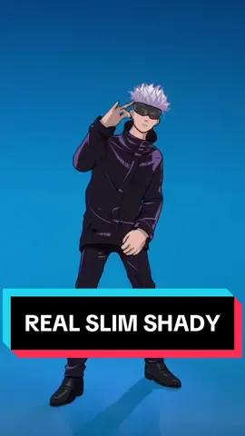 Real Slim Shady #gojo #fortnite #realslimshady #satorugojo #realslimshadyemote #eminem #jujutsukaisen #jjk #epicgames #gojosatoru #fortnitegojo #emotes 