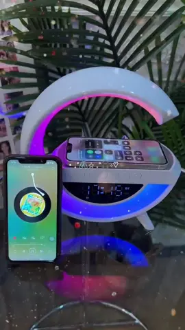 nyesel baru tau sekarang ada lampu tidur sebagus ini. selain bentuknya yang unik ternyata bisa untuk speaker dan wireless charging jugaa Lohhh😭🤩 #xybca #fyp 