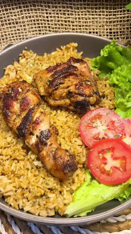 ayam panggang nasi rempah 2 bahan 🔥#menuviral #serunyakuliner #bumbumixmix #dryrub 