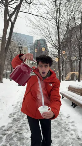 IT WORKED!! 😱❄️ @chelsea vfx 