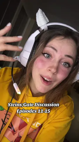 Replying to @PSheeGuy you were right, but we’re moving now! Excited for second half! #steinsgate #animediscussion #steins #mayuri #kurisu #suzuha #okarin #okabe 