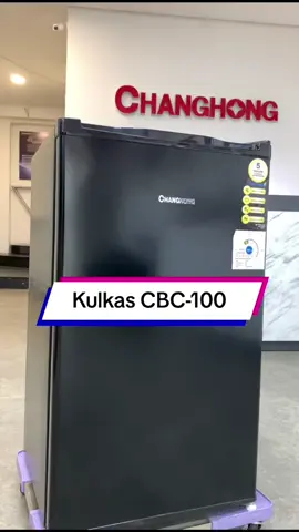 Kulkas 1 Pintu 100 Liter cuma 1jtan saja!!😍                                                           #cbc100 #changhongindonesia #kulkasanakkos    