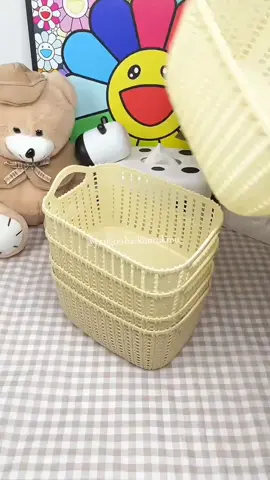 Keranjang serbaguna #storage #keranjangplastik #keranjangmini #storagebox 
