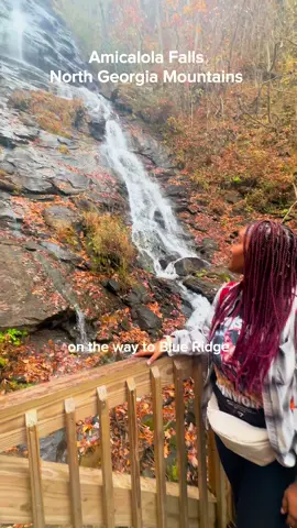 SAVE this for your trip to Amicalola Falls! 🥾⬇️ To get to the falls, we hiked on the East Ridge Loop Trail:  → The trail is a 2.2-mile loop  →  It took us about an hour and 15 minutes to get through! 🥾  🔑 KEY TIP 🔑 ↴ TAKE. THE. COUNTERCLOCKWISE. ROUTE 👏🏾 → We started the trail in the counter-clockwise direction, so that we could walk DOWN the 425 steps throughout the falls, instead of struggling to walk up them 👏🏾😩 → Follow the red markers on your way up, and blue markers on your way back down  → This route also showcases the falls in a different light 🥹 Parking was spacious and only $5, or its free if you have a Georgia State Park Pass! 🚗 💬 Do you plan your hiking routes in advance or just go with the flow? #traveltiktok #travelblogger #traveltipsandtricks #travel 