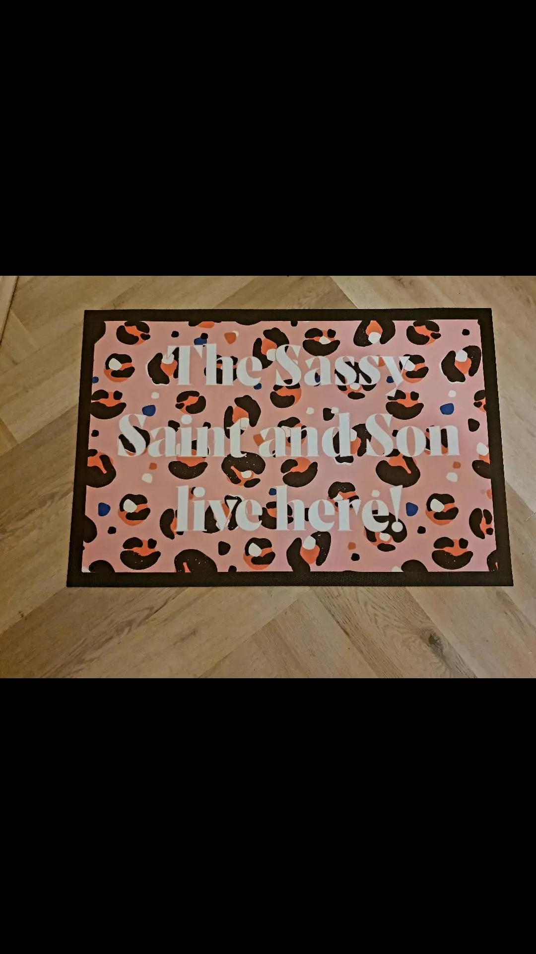 So this is my new door mat I brought a few weeks ago. Do you love ❤️ it? Coz I do 😁 My son keeps on complaining as to why I brought a pink one...🤔😳🙄🤯🤪 really, why do you think? He says it will get dirty quickly.  Ok, so it's not so clean and pink like this anymore but who cares I can just pop it in the wash, right!  It's a conversation starter from the minute you walk into my home, that's if you took the time to wipe your feet off before you came in that is. 😆😉 Just me sharing on a Sunday, have a great one from me Shana Dawn Lewis aka The Sassy Saint.  #GODFIRST #godfirstnomatterwhatimposting #doormat #wipeyourfeet #sassysaint #pink  #leopardprint  #conversation  #conversationstarters  #sunday  #sharing 