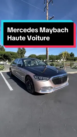 Would you take a Mercedes Maybach Haute Voiture over a Rolls Royce for a price of $420,000 🧐