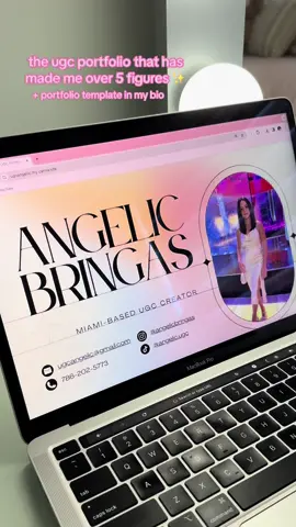 revealing the ugc portfolio that has made me 5 FIGURES ✨ template in my link in bio!! 📲 #ugccreator #ugccontentcreator #ugcportfolio #ugcportfolioexample #ugcportfoliotemplate #ugcportfolioinspo #ugcportfoliobeginner #portfoliotemplate #ugcbeautyniche #ugcfashionportfolio #ugcskincarevideo #ugchaircontent #bilingualcreator #bilingualugccreator #ugctemplates 