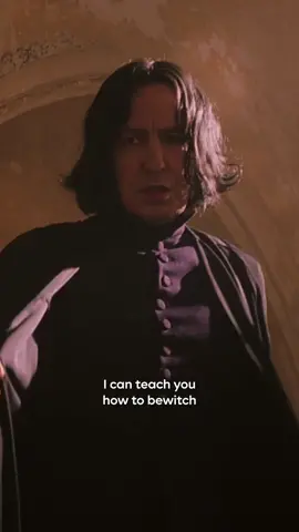 Seems too good to be true, Professor. #HarryPotter  #SeverusSnape  #DracoMalfoy  #AlanRickman