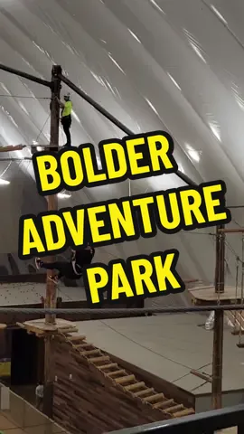 THIS PLACE WAS SO MUCH FUN. IF YOURE NOT SCARED OF HEIGHTS 🤣🤣 DEFINITELY WANT TO GO BACK. AND NEXT TIME IM CLIMBING THE MOUNTAIN! #bolderadventurepark @Bolder Adventure Park 