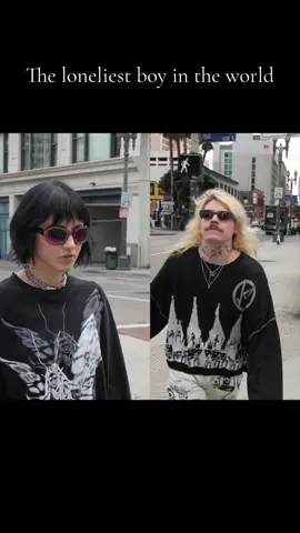 Loneliest boy in the world w @smrtdeath and @bodyimage 