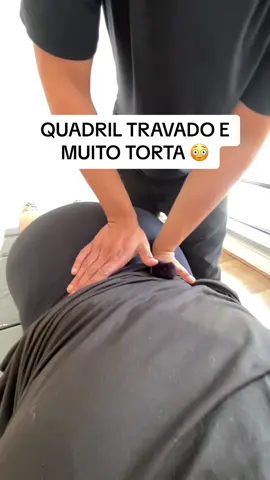 Quadril travado e torta! #quiropraxiapaulista 