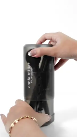NEW IN! Sonia Miller Cylinder Brush Holder Travel case features twist to open design, they can adjust the height according to length of the brushes so this case would be a perfect solution to organize brush without creating a mess 💯 #soniamiller #brushholder #cylinderbrushholder #tempatbrush